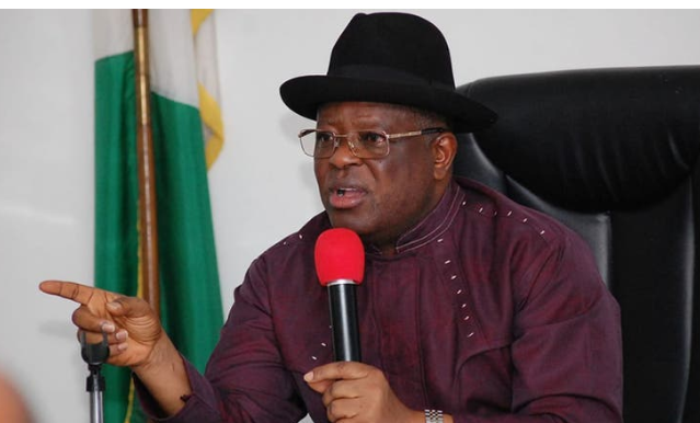 "I’m leaving PDP for APC - Umahi tells Secondus, others 1