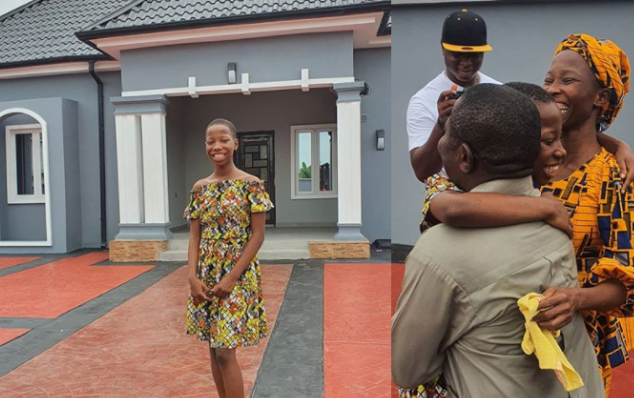 Kid comedienne, Emmmanuella gifts her mother a new house (Photos) 9