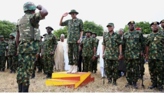 Military rejects call to take over power, declares loyalty to Buhari 1 Military rejects call to take over power, declares loyalty to Buhari 1