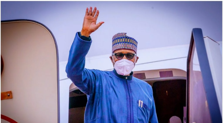 Buhari departs for London on 20-Day Medical Treatment 1