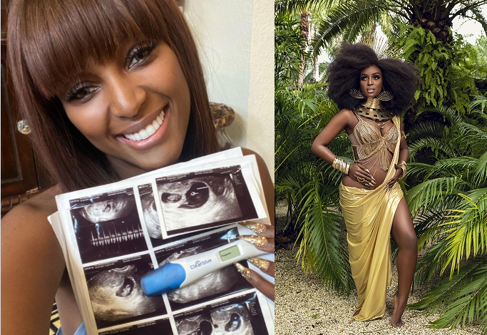 'I woke up pregnant like the Virgin Mary and I plan to be a single mom to my Twins - Singer, Amara La Negra 1