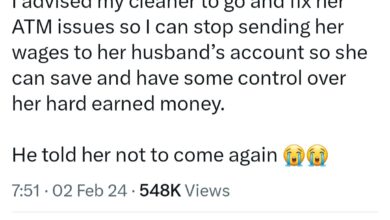 Photo of Husband orders wife to quit her job after her boss asked her to stop using his account to receive her salary