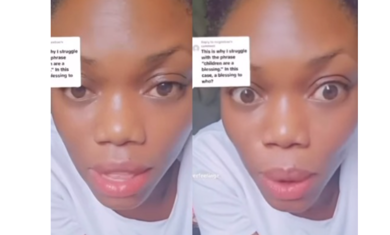 They say Children are a blessing because they are thinking of what the children are coming to do for them - Nigerian lady says people have kids for the wrong reasons 1