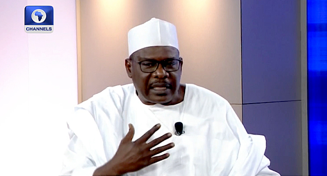 Politics tamfitronics I will enhance death penalty for corruption however if the individual steals 1 trillion of Govt money - Ali Ndume 1