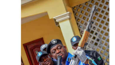 Photo of ”The guys are talented, we need to work with them for our own good” – Police PRO says as he shares photos of confiscated locally made guns in Jos