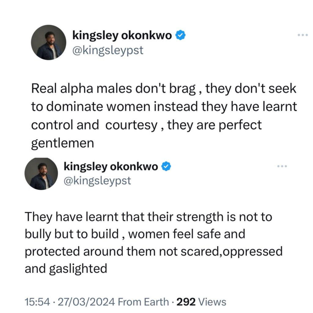 Once a man keeps describing himself as an alpha male, sister just run - Pastor Kingsley Okonkwo tells women 7