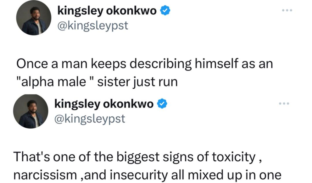 Once a man keeps describing himself as an alpha male, sister just run - Pastor Kingsley Okonkwo tells women 6