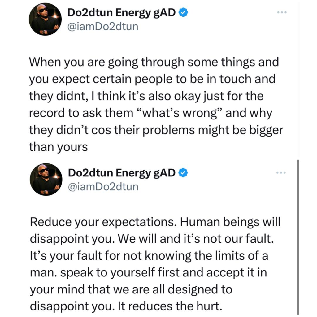 Reduce your expectations, Human beings will disappoint you and it's not our fault - Do2dtun 6
