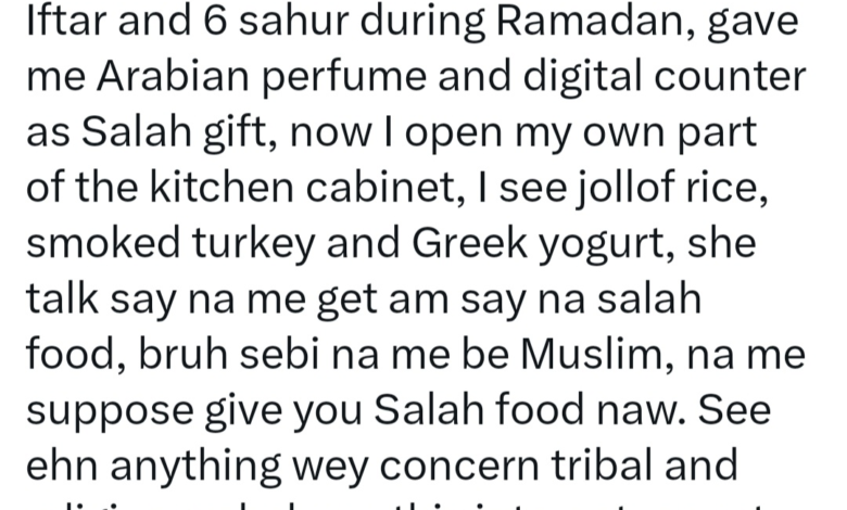 ''Anything wey concern tribal and religion wahala on this internet, count me out'' - Yoruba-Muslim man says as he reveals the kind actions from his Igbo-Christian flatmate 3