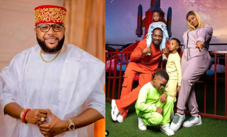Photo of Your children now find solace in the embrace of the Okonkwo family, we pledge to nurture your children as you wish – E-Money promises to raise Junior Pope’s children