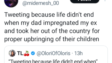 Photo of My dad impregnated my ex and took her out of the country for proper upbringing of their children – Nigerian man reveals